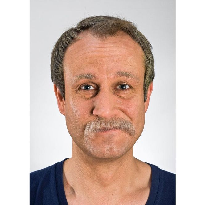 Hovedbilde Mustache #4 - grey